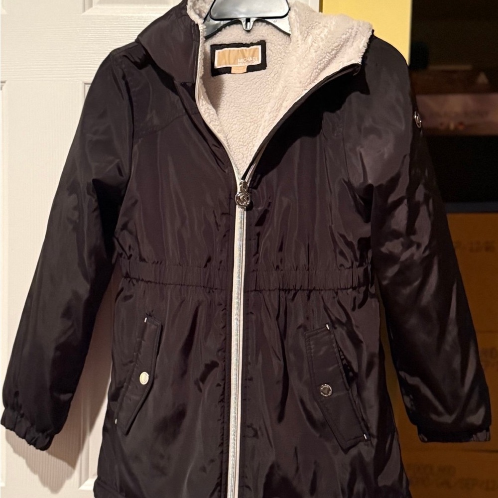 Michael Kors Kids Black Light Jacket - size 14